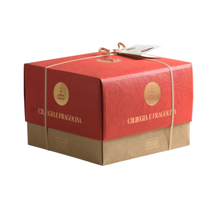 Panettone Fiasconaro Ciliegia e Fragolina Kg.1